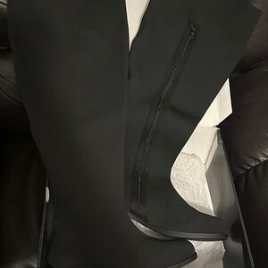 Black Thigh-High/Knee High Boots